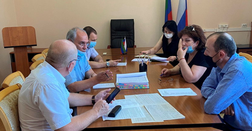 Рабочая встреча с  представителями Госжилинспекции Дагестана